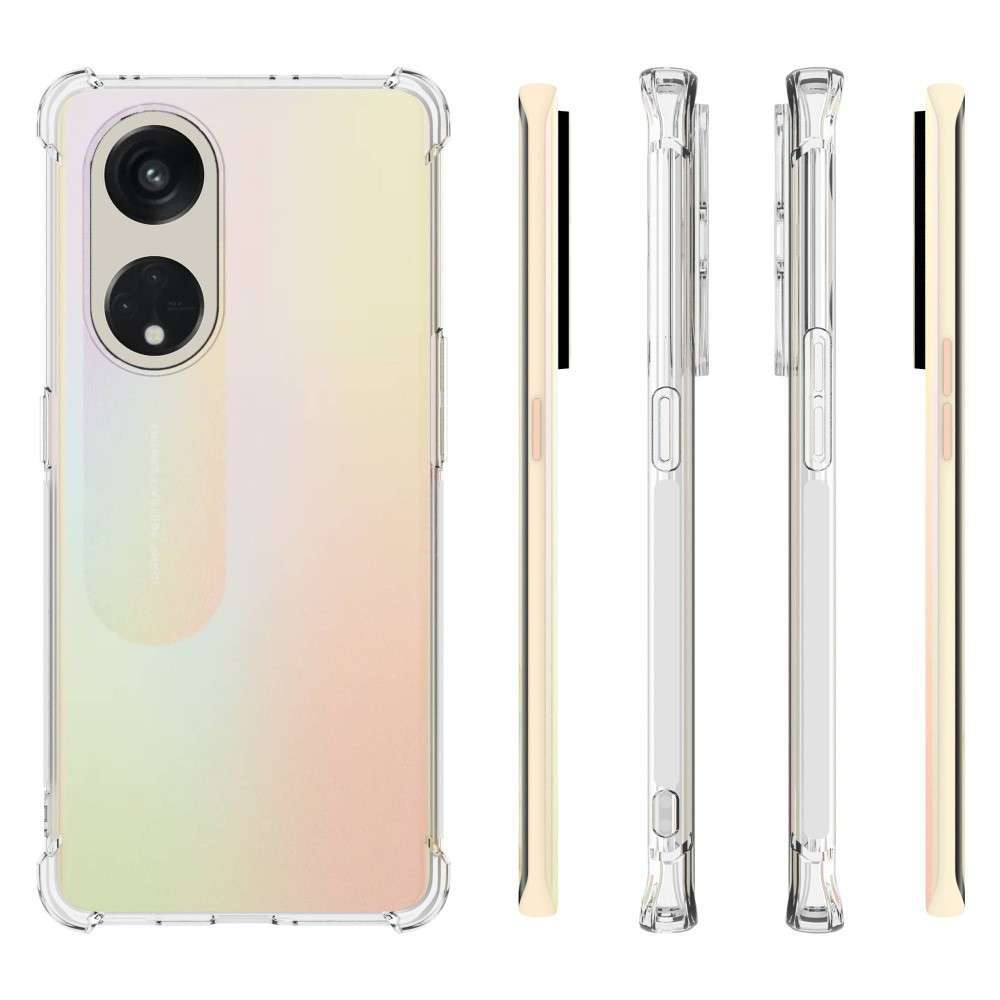 Anti-shock Back Cover voor de OPPO A98 Transparant